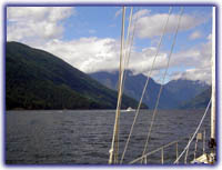 Sailing BC fjords